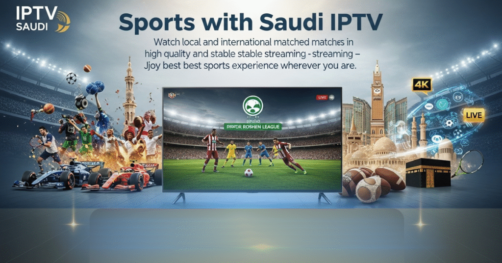 الرياضة مع IPTV السعودي